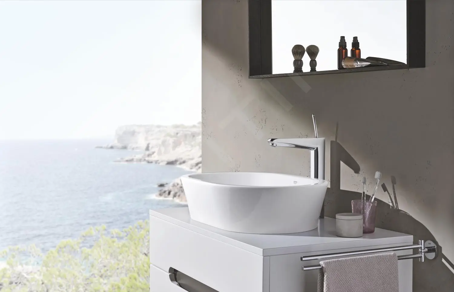 Grohe Eurodisc Joy - Grifo Monomando De Lavabo XL, Cromo 23428000 - Imagen 4
