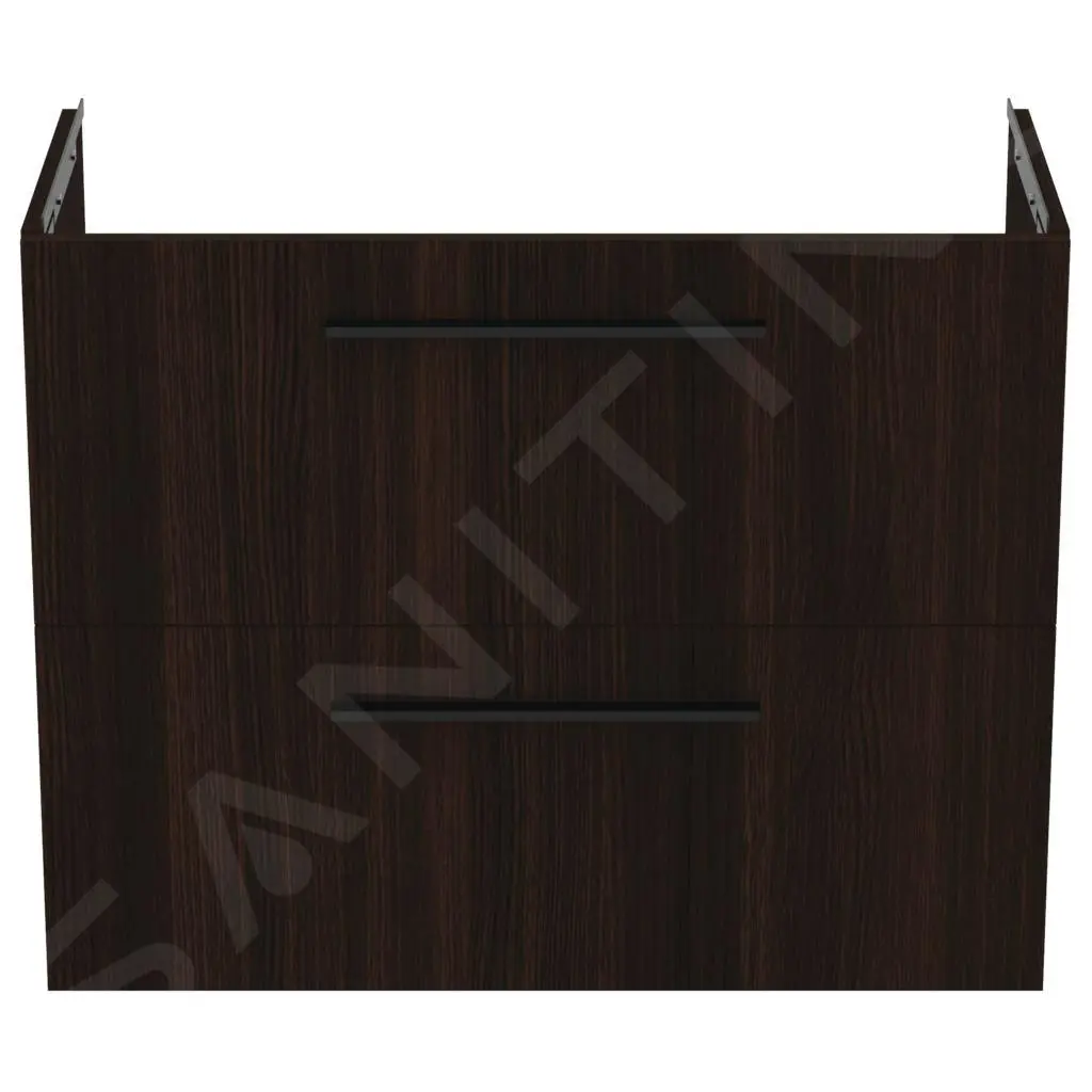 Ideal Standard I.Life S - Mueble Bajo Lavabo, 800x375x630 Mm, 2 Cajones, Roble Café T5295NW - Imagen 3