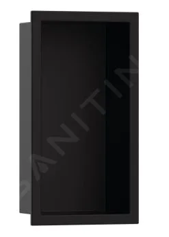 Hansgrohe XtraStoris Original - Hornacina De Pared Con Marco, 300x150x100 Mm, Negro Mate 56057670