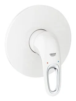 Grohe Eurostyle - Grifo Empotrado De Ducha, Blanco Luna 24048LS3