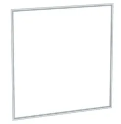 Geberit ONE - Marco De Cubierta 1200x930 Mm, Para Armario Empotrable Con Espejo Geberit ONE, Aluminio 505.845.00.2