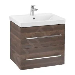 Villeroy & Boch Avento - Mueble De Lavabo, 580x514x452 Mm, 2 Cajones, Arizona Oak A88900VH