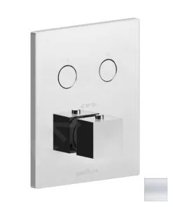Paffoni Compact Box - Grifo Empotrado Termostático, Para 2 Dispositivos, Blanco Mate CPT518BO