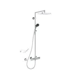 Hansa Fit - Conjunto De Ducha Con Termostato, Cromo 65159101