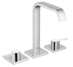 Grohe Allure - Grifo De 3 Orificios Para Lavabo, Cromo 20188000