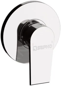 Sapho Kai - Grifo Empotrado De Ducha Con Cuerpo De Montaje, 1 Salida, Cromo KA41