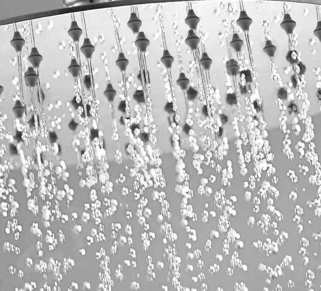 Sapho Slim - Rociador De Ducha Slim, 300x300 Mm, Acero Inoxidable Pulido MS563 - Imagen 3