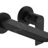 Hansgrohe Rebris E - Grifo Empotrado De Lavabo, Montaje De 2 Orificios, Negro Mate 72568670