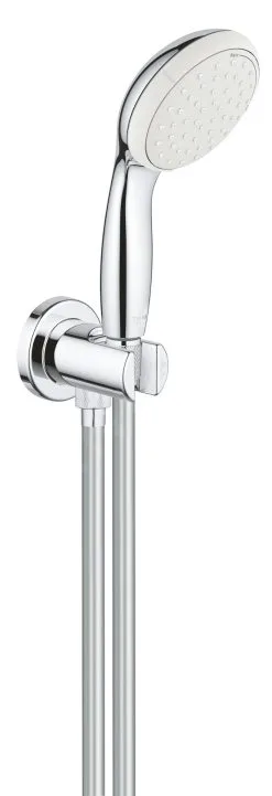 Grohe Tempesta New - Conjunto De Ducha 100 Con Soporte, 2 Chorros, Cromo 26406001