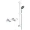 Grohe Precision Trend - Conjunto De Ducha Con Termostato, 3 Chorros, Cromo 34237002