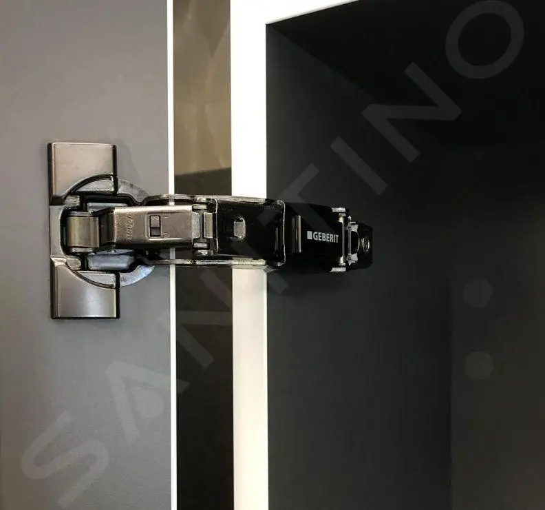 Geberit Smyle Square - Mueble Alto 1180x360 Mm, Gris Arena 500.361.JL.1 - Imagen 4