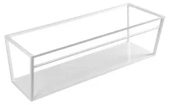 Sapho Ska - Construcción Con Estante Bajo Lavabo, 1200 Mm, Blanco Mate SKA114