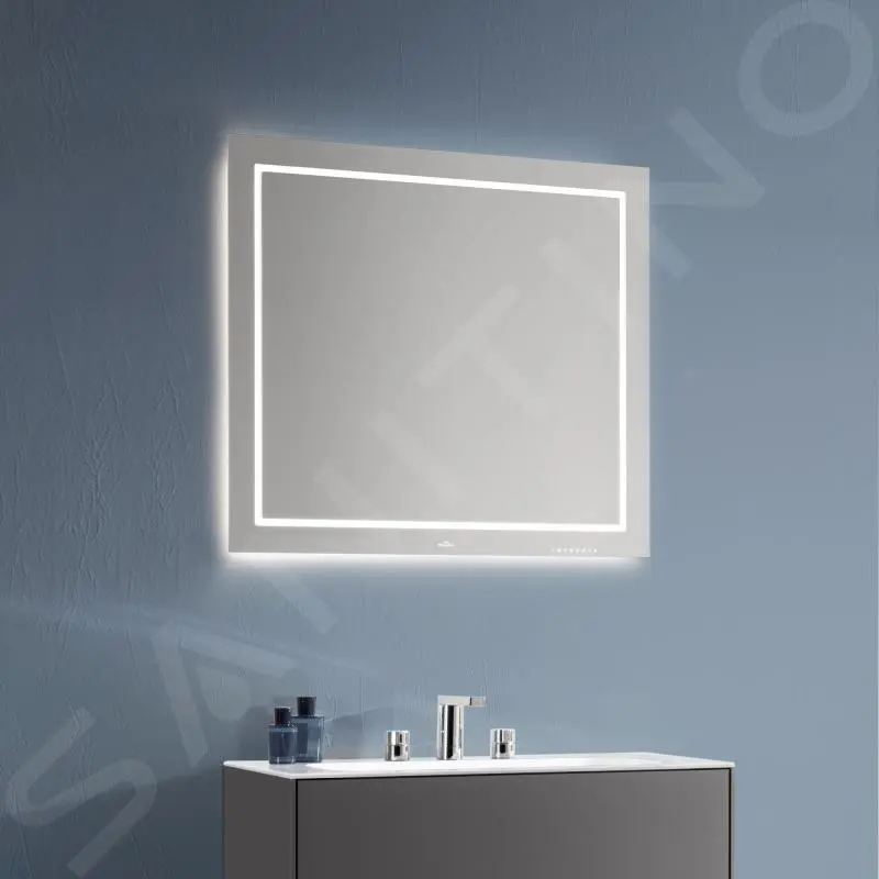 Villeroy & Boch Finion - Espejo Con Iluminación LED, 800 X 750 X 45 Mm G6008000 - Imagen 3