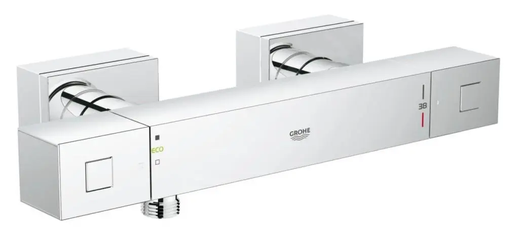 Grohe Grohtherm Cube - Grifo Termostático De Ducha, Cromo 34488000
