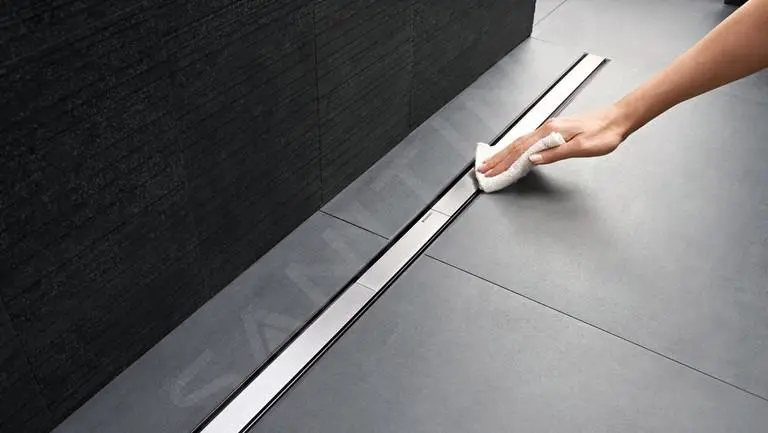 Geberit CleanLine - Canaleta De Ducha De Acero Inoxidable, 300-1300 Mm, Metal Pulido 154.451.KS.1 - Imagen 5