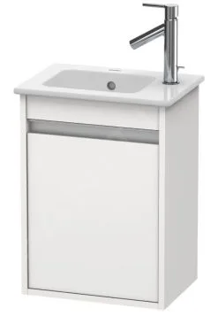 Duravit Ketho - Mueble De Lavabo 550x400x285 Mm, Diseño De Izquierda, Blanco Brillante KT6417L2222