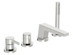Hansa Loft - Grifo Para Borde De Bañera De 4 Orificios, Cromo 57752473