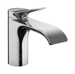 Hansgrohe Vivenis - Grifo De Agua Fría De Pie 80. EcoSmart, Cromo 75013000