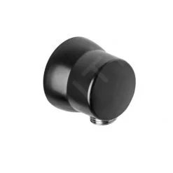 Kludi Codos De Ducha - Codo De Pared, Negro Mate 6306139-00