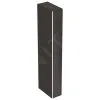Geberit Acanto - Armario Alto 1730x220 Mm, Dos Cajones, Negro 500.638.16.1