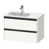 Duravit Ketho.2 - Mueble De Lavabo 549x810x480 Mm, 2 Cajones, Blanco Mate K25267018180000
