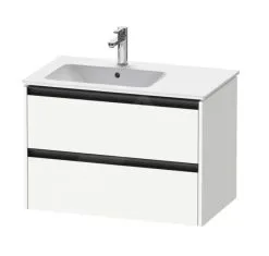 Duravit Ketho.2 - Mueble De Lavabo 549x810x480 Mm, 2 Cajones, Blanco Mate K25267018180000