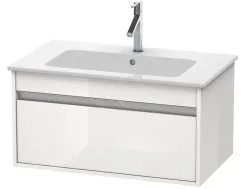 Duravit Ketho - Mueble De Lavabo 410x800x475 Mm, 1 Cajón, Blanco Brillante KT641902222