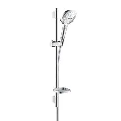 Hansgrohe Raindance Select E - Conjunto De Ducha 120, 3 Chorros, EcoSmart 9 L/min, Cromo 26622000