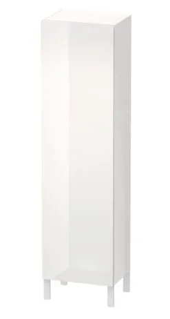 Duravit L-Cube - Armario Alto 1760x500x363 Mm, Derecha, Blanco Brillante LC1181R2222