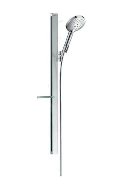 Hansgrohe Raindance Select S - Conjunto De Ducha 120, 3 Chorros, EcoSmart 9 L/min, Barra De Ducha 900 Mm, Cromo 27649000