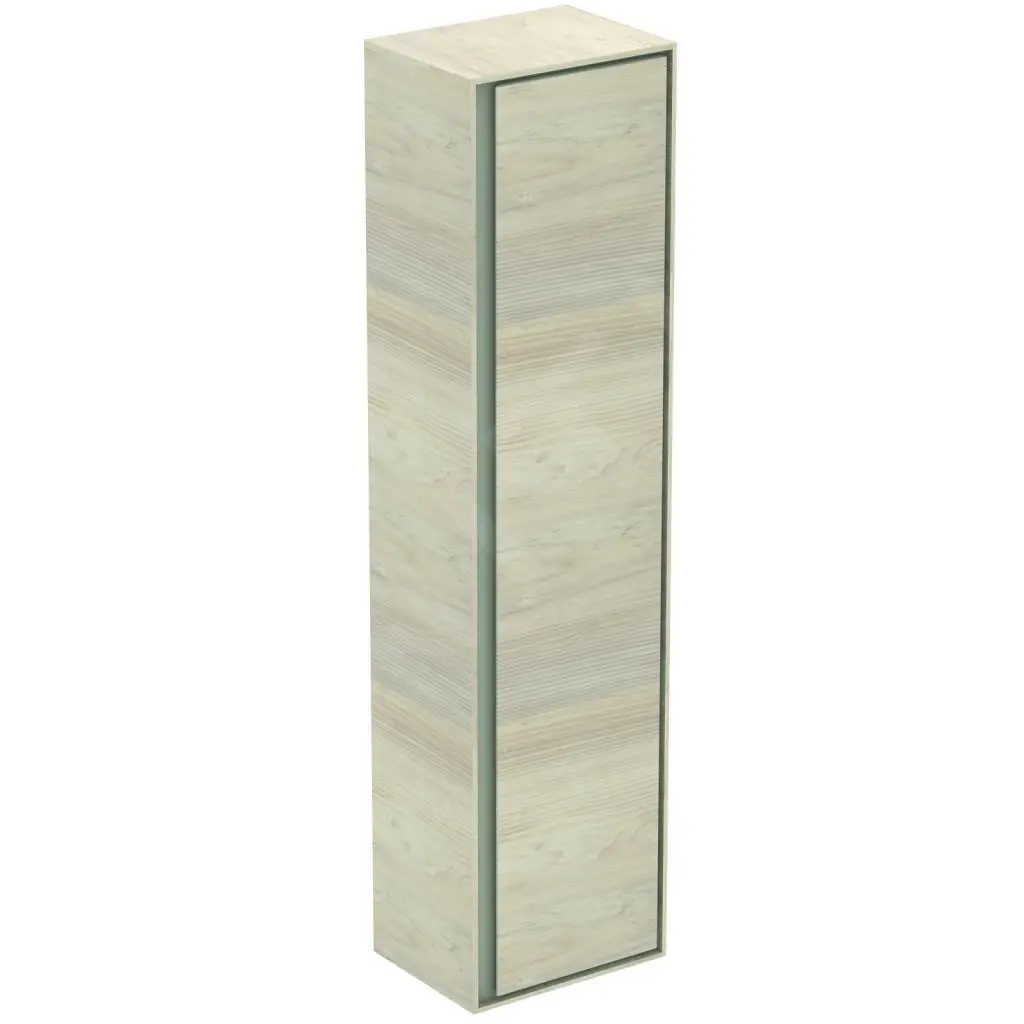 Ideal Standard Connect Air - Armario Alto 400x300x1600 Mm, Madera Clara/marrón Claro Mate E0832UK - Imagen 3