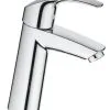 Grohe Eurosmart - Grifo Monomando De Lavabo, Cromo 23324001