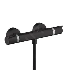 Hansgrohe Ecostat Comfort - Grifo De Ducha Termostático, Negro Mate 13116670