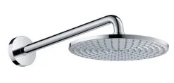 Hansgrohe Raindance - Rociador De Ducha S 240 Air 1jet EcoSmart 9 L/min Con Brazo De Ducha 390 Mm, Cromo 27461000
