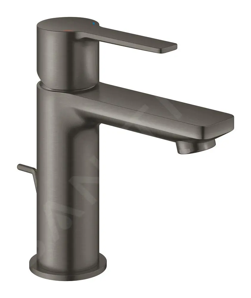 Grohe Lineare - Grifo De Lavabo, Con Desagüe, Hard Graphite Cepillado 32109AL1