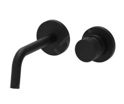 Paffoni Jo - Grifo Empotrado De Lavabo, Con Cuerpo De Montaje, 2 Orificios, Negro Mate JO105NO70