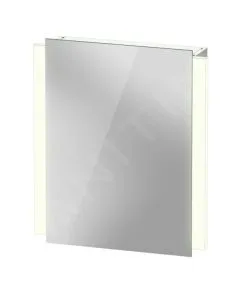 Duravit Ketho.2 - Armario Con Espejo Con Iluminación LED, 700x600x157 Mm, 1 Puerta, Bisagras A La Derecha K27135R00001000