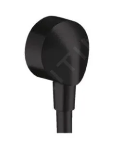 Hansgrohe Fixfit - Conexión De Manguera E Sin Válvula Antirretorno, Negro Mate 27454670