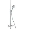 Hansgrohe Raindance Select S - Conjunto De Ducha Con Termostato, 300 Mm, 2 Chorros, Cromo 27133000