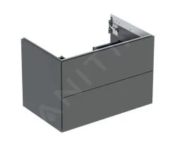 Geberit ONE - Mueble De Lavabo 74x50x47 Cm, 2 Cajones, Lava 505.262.00.3