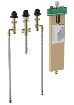 Hansgrohe Cuerpos De Montaje - Cuerpo Base Para Grifo De Cuatro Orificios Para Borde De Bañera 13440180