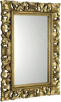 Sapho Scule - Espejo En Marco 800x1200 Mm, Dorado IN316